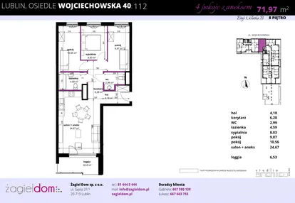 Mieszkanie w inwestycji: Wojciechowska Square