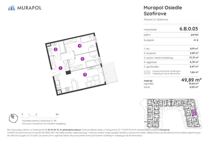 Mieszkanie w inwestycji: Murapol Osiedle Szafirove
