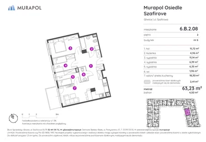 Mieszkanie w inwestycji: Murapol Osiedle Szafirove