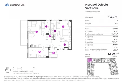 Mieszkanie w inwestycji: Murapol Osiedle Szafirove