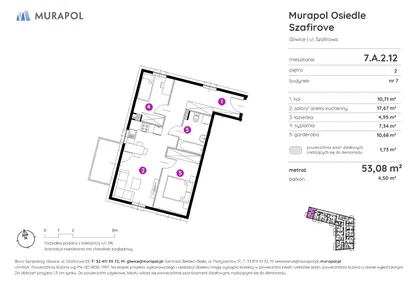 Mieszkanie w inwestycji: Murapol Osiedle Szafirove