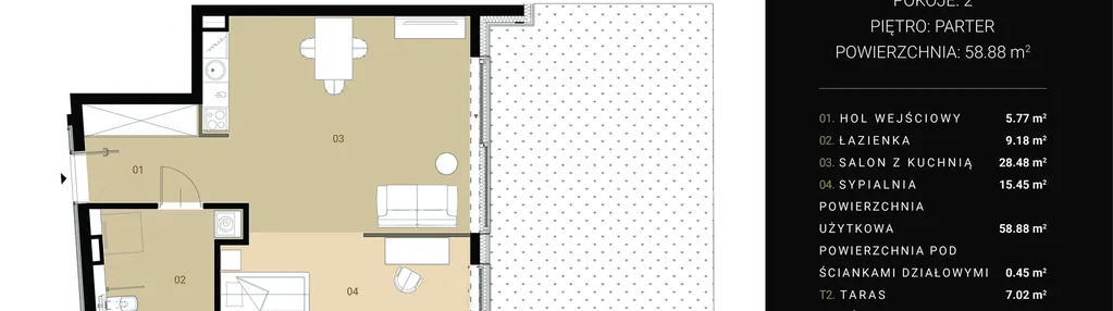 Mieszkanie w inwestycji: Apartamenty Orkana