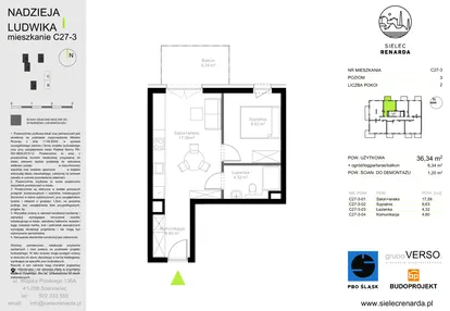 Mieszkanie w inwestycji: Sielec Renarda etap II