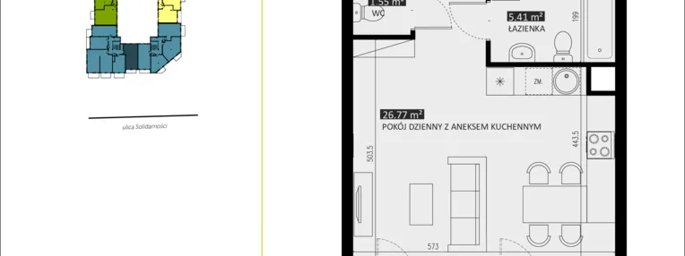 Mieszkanie w inwestycji: Apartamenty Północna etap II
