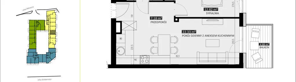 Mieszkanie w inwestycji: Apartamenty Północna etap II