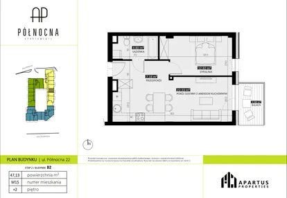 Mieszkanie w inwestycji: Apartamenty Północna etap II