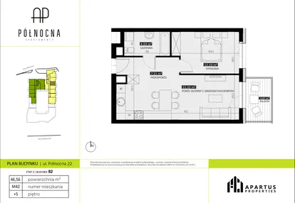Mieszkanie w inwestycji: Apartamenty Północna etap II