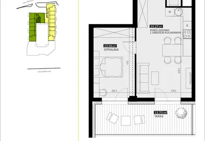 Mieszkanie w inwestycji: Apartamenty Północna etap II