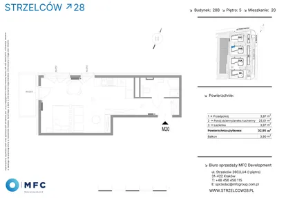 Mieszkanie w inwestycji: Strzelców 28