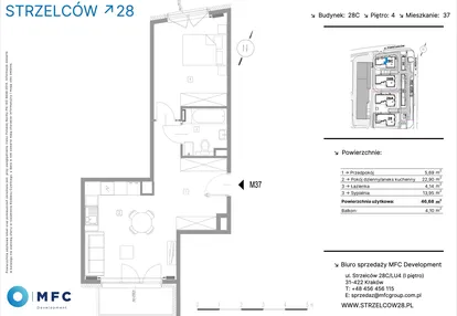 Mieszkanie w inwestycji: Strzelców 28