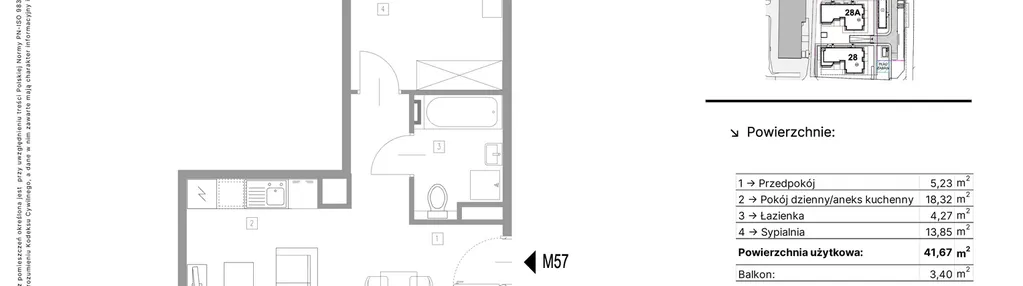Mieszkanie w inwestycji: Strzelców 28