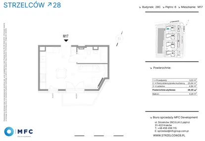 Mieszkanie w inwestycji: Strzelców 28