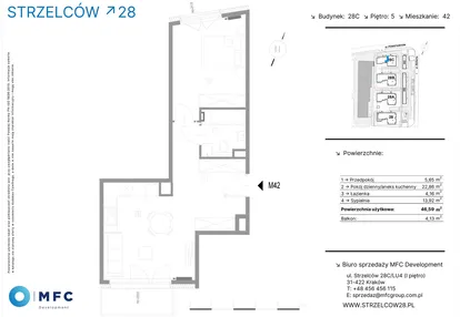 Mieszkanie w inwestycji: Strzelców 28