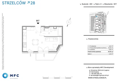 Mieszkanie w inwestycji: Strzelców 28