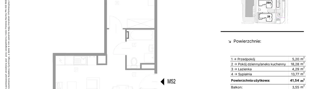Mieszkanie w inwestycji: Strzelców 28