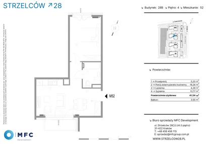 Mieszkanie w inwestycji: Strzelców 28