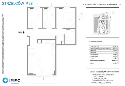 Mieszkanie w inwestycji: Strzelców 28