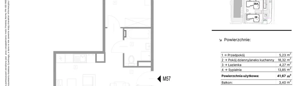 Mieszkanie w inwestycji: Strzelców 28