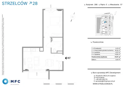 Mieszkanie w inwestycji: Strzelców 28