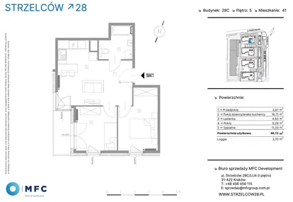 Mieszkanie w inwestycji: Strzelców 28