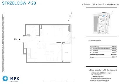Mieszkanie w inwestycji: Strzelców 28