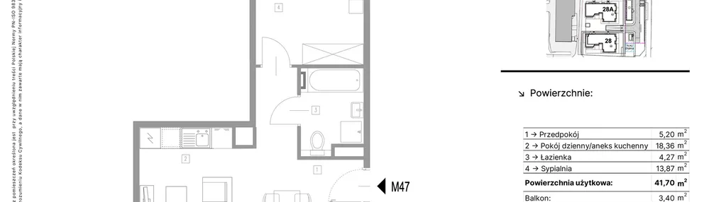 Mieszkanie w inwestycji: Strzelców 28