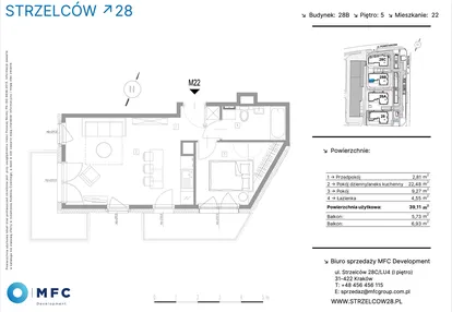 Mieszkanie w inwestycji: Strzelców 28
