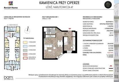 Mieszkanie w inwestycji: Kamienica przy Operze