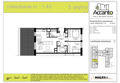 Mieszkanie w inwestycji: Accanto