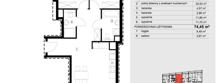 Mieszkanie w inwestycji: ATAL Aura II