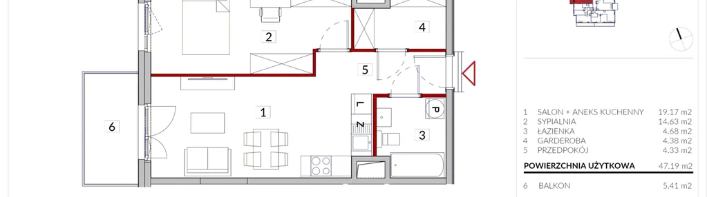 Mieszkanie w inwestycji: Enklawa Ursynów