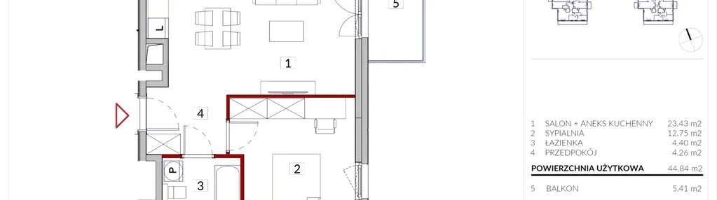 Mieszkanie w inwestycji: Enklawa Ursynów