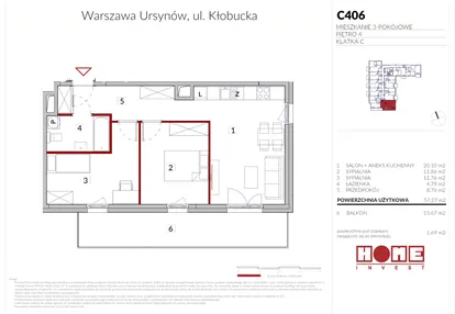 Mieszkanie w inwestycji: Enklawa Ursynów