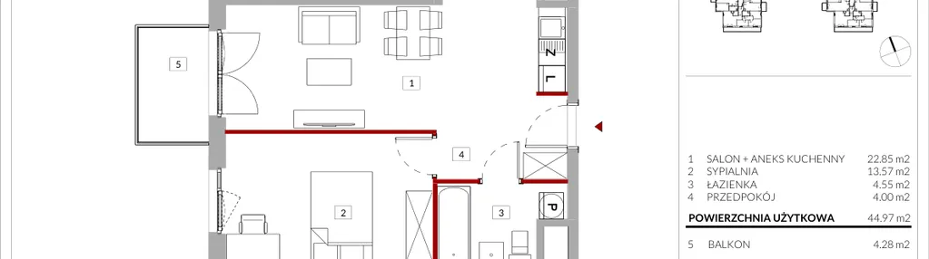 Mieszkanie w inwestycji: Enklawa Ursynów