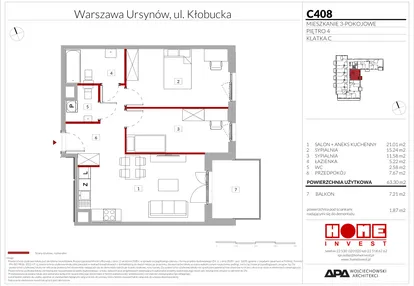 Mieszkanie w inwestycji: Enklawa Ursynów