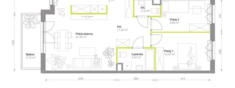 Mieszkanie w inwestycji: Bemowo Vita