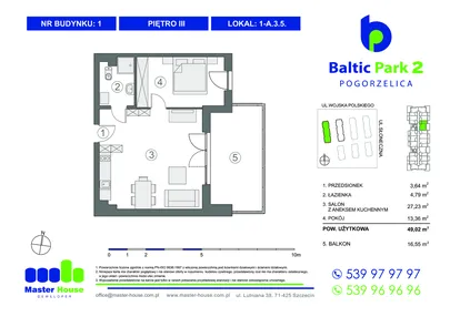 Mieszkanie w inwestycji: Baltic Park 2 Pogorzelica bud. 1 i 2