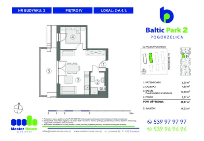 Mieszkanie w inwestycji: Baltic Park 2 Pogorzelica bud. 1 i 2