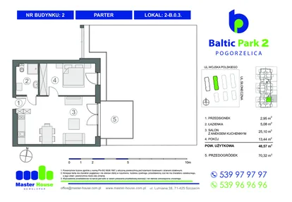 Mieszkanie w inwestycji: Baltic Park 2 Pogorzelica bud. 1 i 2