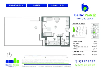 Mieszkanie w inwestycji: Baltic Park 2 Pogorzelica bud. 1 i 2