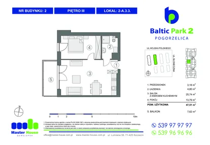 Mieszkanie w inwestycji: Baltic Park 2 Pogorzelica bud. 1 i 2