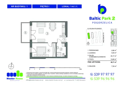 Mieszkanie w inwestycji: Baltic Park 2 Pogorzelica bud. 1 i 2