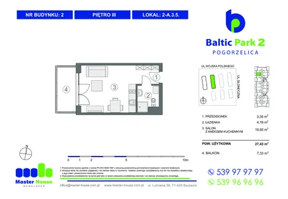 Mieszkanie w inwestycji: Baltic Park 2 Pogorzelica bud. 1 i 2