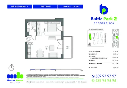 Mieszkanie w inwestycji: Baltic Park 2 Pogorzelica bud. 1 i 2