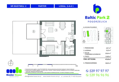 Mieszkanie w inwestycji: Baltic Park 2 Pogorzelica bud. 1 i 2