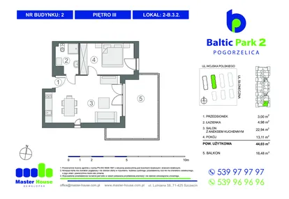 Mieszkanie w inwestycji: Baltic Park 2 Pogorzelica bud. 1 i 2