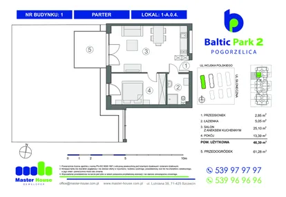 Mieszkanie w inwestycji: Baltic Park 2 Pogorzelica bud. 1 i 2