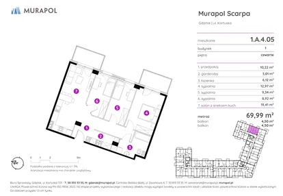 Mieszkanie w inwestycji: Murapol Scarpa