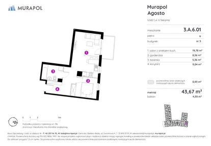 Mieszkanie w inwestycji: Murapol Agosto