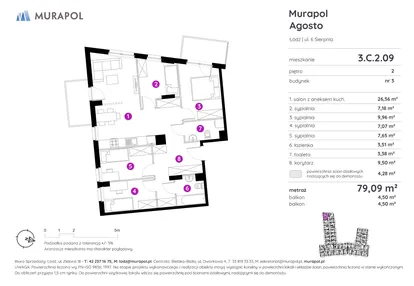 Mieszkanie w inwestycji: Murapol Agosto
